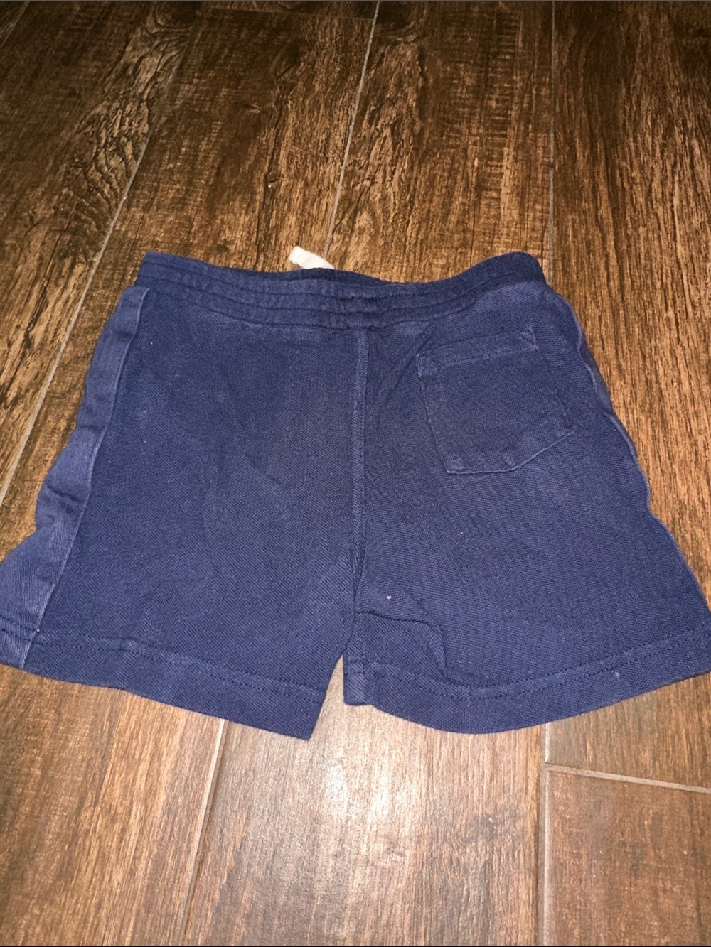Polo by Ralph Lauren Navy Kids' Drawstring Shorts with Red Pony - Picture 4 of 4